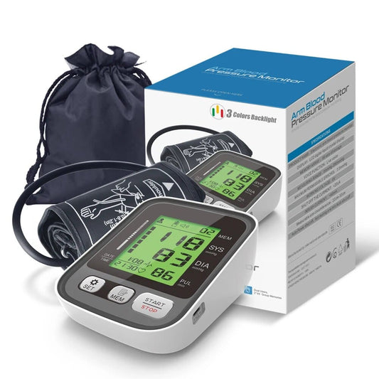 Digital Upper Arm Blood Pressure Monitor - Clinically Accurate